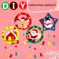 thumbnail image 4 of Guirnaldas navideñas DIY, guirnalda artística de tela, jardín de infantes, estilo Rural de EE. UU., aleatorio Tmvgtek juguetes de los niños, 4 of 9
