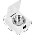 thumbnail image 6 of Automatic Cat Feeder with Induction Lid, Smart Rechargeable Dog & Cat Bowl for Dry Food Dispensing, 6 of 8