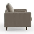 thumbnail image 5 of Pemberly Row Contemporary Upholstered Fabric Arm Chair in Gray, 5 of 5