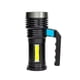 thumbnail image 1 of Linterna LED recargable por USB JAMW superbrillante 4 modos de foco impermeable negro, 1 of 5