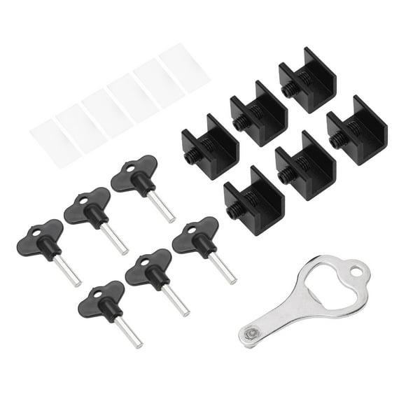 Sliding Security Window Lock,6 Set Sliding Security Security Window Stopper Sliding Security Window Stopper Extended Durability