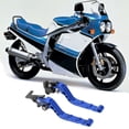 thumbnail image 4 of Brake Handle, Adjustable Universal Sensitive Decorative 2PCS Aluminium Alloy Motorcycle Brake  Lever  For Autocycle Black,Blue,Red, 4 of 8