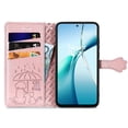 thumbnail image 2 of Étui à Rabat pour FOXDOCK Xiaomi Poco X7 Pro, Étui à Rabat en Cuir PU Gaufré Chat et Chien avec Fentes pour Cartes, Support, 2 of 6