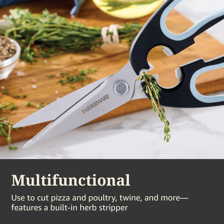 Farberware Soft Grip Kitchen Shears with Herb Stripper photo 2