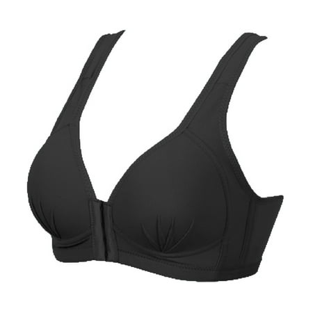 

XHJUN Women s Comfort Everyday Bra Bra Lace 2Pc Full-Coverage Bras Fit Wireless Support Bra Front Closure T-Shirt Bralette