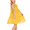 Light Yellow, variant on Girls Summer Yellow Dress Flared Sleeve Swiss Dots Party Pleated Dress for Kids 4-12Y