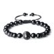 thumbnail image 1 of Pulsera COAI Lion Jewelry con cuentas de turmalina negra, 1 of 7