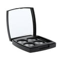 thumbnail image 3 of Estuche de contenedor de maquillaje vacío negro 4 sartenes redondas de aluminio Colcomx, 3 of 6