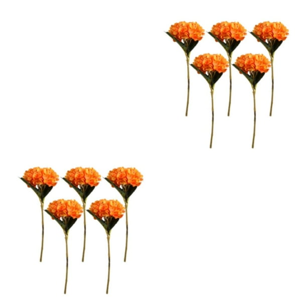 Flores artificiales Inteprter 5 piezas no tóxicas para manualidades