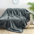 thumbnail image 5 of Waterproof Pet Blanket Cozival Waterproof & Washable Pet Blanket - Thick Double-Layer Sherpa Fleece and Flannel Dog Bed Cover for Sofas, Cars, and Crates, Cuddly and Warm (71X100Cm), Dog Bed Cover, B, 5 of 5