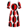 thumbnail image 5 of Mod Circles Sleeveless Dress clothes for women clothes, 5 of 6