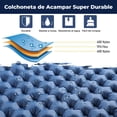 thumbnail image 2 of ORZEL Colchoneta de Camping Ultraligera Doble Inflable con Almohada y Bomba de Aire, 2 of 5