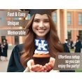 thumbnail image 5 of Suministros De Fiesta De La Universidad De Kentucky Para Regalo De Cumpleaños De Fútbol, ​​Pancarta Y Decoración Para Tartas (42 Piezas) (Kentucky Wildcats), 5 of 5