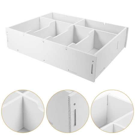 OULII money organizer for cash Cash Organizer Wood White 1Set for Daily Use