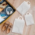 thumbnail image 2 of Bolsas de Lavandería de Malla Uxcell 30x40x8cm con Asa de Cremallera [3PCS] - Bolsas de Malla Lavables y Duraderas - [Blanco], 2 of 6