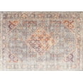 thumbnail image 1 of Ahgly Company Machine Washable Indoor Rectangle Traditional Desert Sand Beige Area Rugs, 6' x 9', 1 of 7