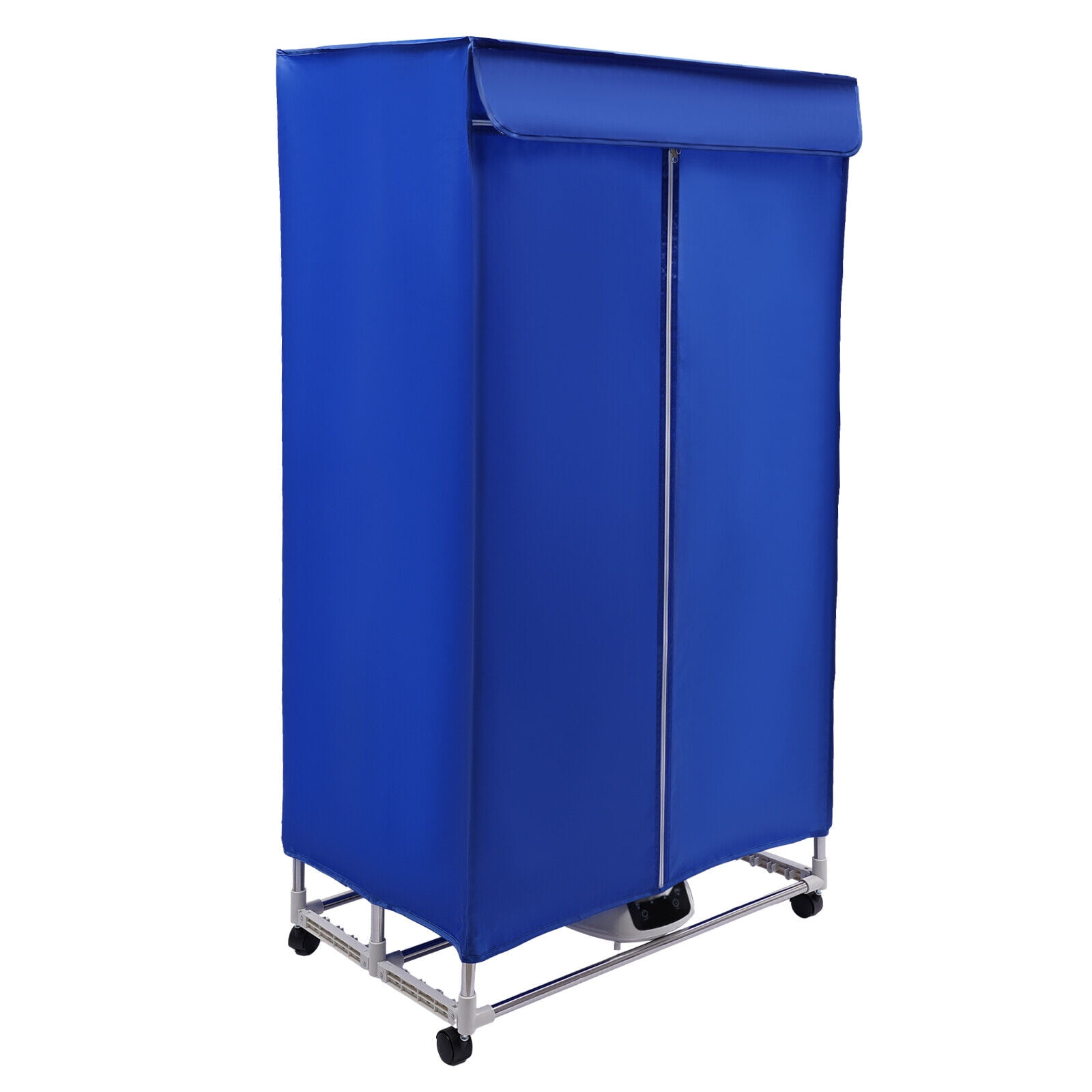 Blue Electric Clothes Dryer Portable Mini Dryer Machine Clothes Quick Heater 1200W For Homes, Apartments