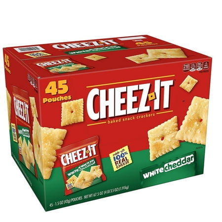 Product Of Cheez-It White Cheddar Snack Packs (1.5 Oz., 45 Ct.) - For Vending Machine, Schools , parties, Retail