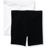 Garanimals - Baby Girls' Bike Shorts, 2-Pack