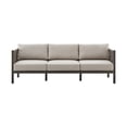 thumbnail image 6 of Mareike Aluminum and Rope Outdoor Sofa in Brown, 6 of 16