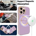 thumbnail image 2 of Magnetic Case for iPhone 14 Pro Max Phone Case for Women, Cute Love Heart Soft Magsafe Case, Raised Full Camera Lens Protection for iPhone 14 Pro Max Phone Case Magsafe (6.7")- Light Purple, 2 of 15