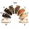 thumbnail image 6 of Crowdstage 2021 Newborn Baby Boy High Grade Leopard PU Lace-up Non-slip Soft Sole Toddler Frist Waliking Shoes, 6 of 11