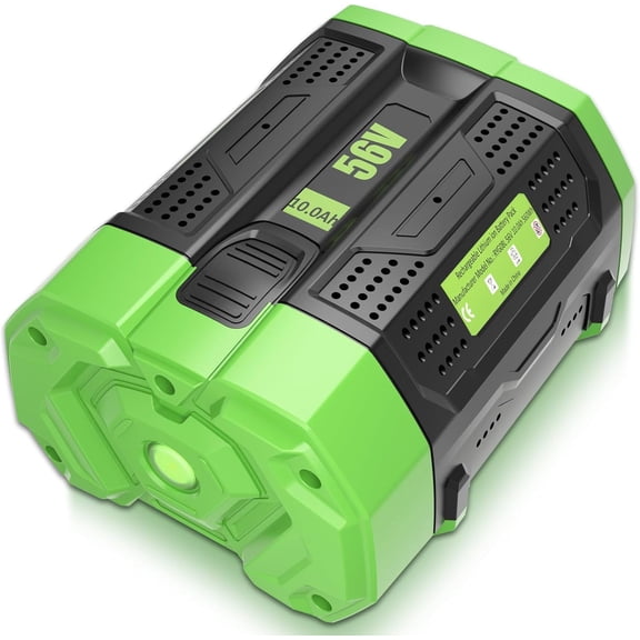 1Pack 10000mAh Replacement for EGO Battery Compatible with EGO 56V Batteries BA1400 BA1400T BA2800 BA4200(10.0Amps)