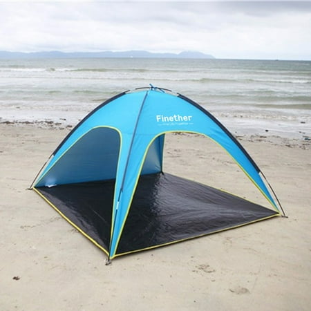 Finether Easy Setup Beach Tent Outdoor Dome Tent Beach Shade