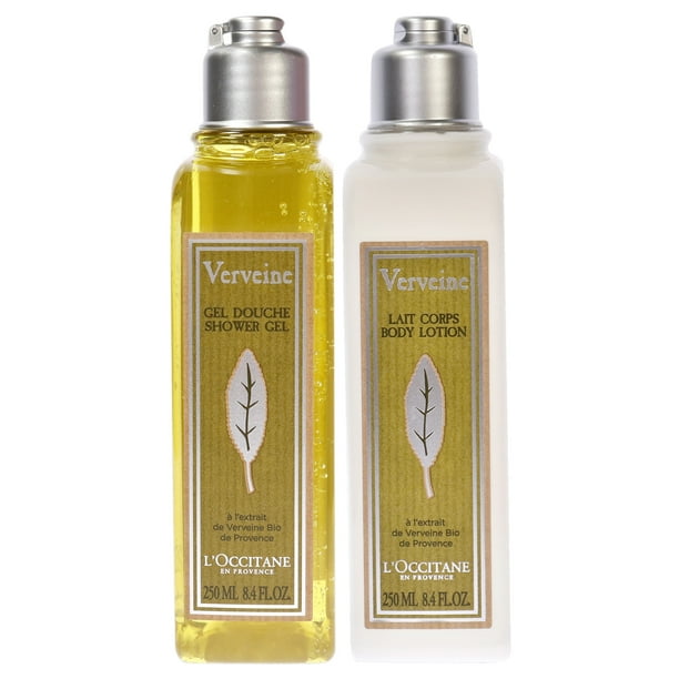 LOccitane Verbena Body Lotion and Shower Gel 2 Pc Kit 8.4oz Body