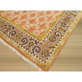 thumbnail image 3 of EORC IE50RT 6 x 9 ft. Orange Hand Knotted Wool Kotan Rug, 3 of 9