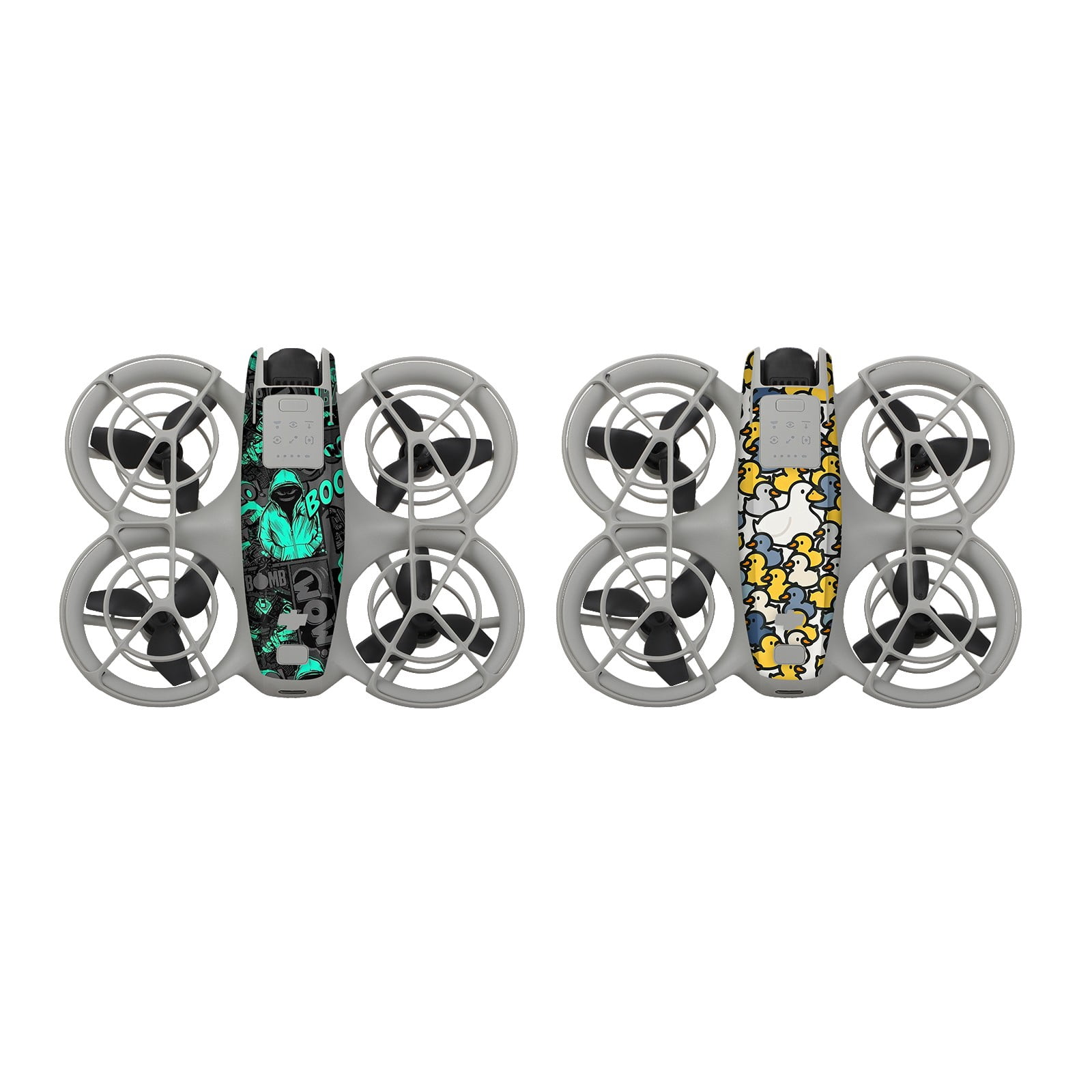 DJI Mavic Mini / Mini 2 strisce da corsa con decalcomanie della batteria Numero #1-5 Adesivo Skin - Italia