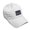 White, variant on Soft Baseball Cap American Flag Thin Blue Line Embroidery Flags Country Flag Twill Cotton America Dad Hats for Men & Women Black Design Only