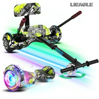 GOTRAX Glide Hoverboard with Bluetooth Speaker, 6.2 mph Max Speed