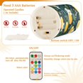 thumbnail image 5 of Yayeee Flameless Candles with Remote Flickering Battery Operated Multi Color Changing, Yellow Lemons, 5 of 7