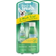Angle View: Tropiclean 645095002951 4 oz Fresh Breath Dental Trial Bottle Counter Display Kit