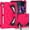 Rose+Black, variant on REQO for iPad A19 12th/A16 11th(2026/2025) Case Rugged Tablet Case with Adjustable Kickstand, Shockproof Hard PC+Silicon Cover, Pencil Slot,Child-Friendly Design for Learning & Adult Work Use