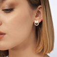 thumbnail image 2 of Francés Luz Moda Pendientes de aro pequeño Moda Exquisito Dulce Pendientes Pendientes, 2 of 8