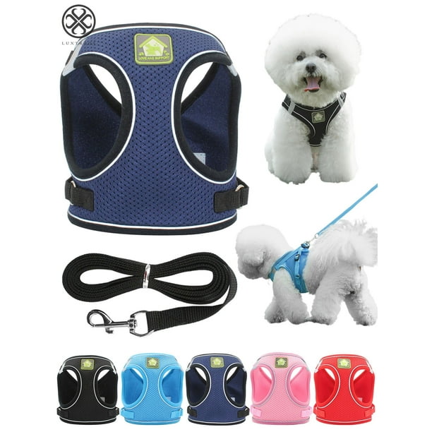 Luxtrada Adjustable Pet Dogs Chest Vest Harness Reflective Strap Vest