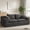 Gray, variant on 5-in-1 Convertible Sleeper Sofa Bed,79" Grey Corduroy Boneless Folding Futon Cloud Couch,Loveseat Pull Out Couch Bed for Living Room