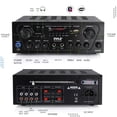 thumbnail image 2 of Amplificador de audio doméstico Karaoke Pyle de 2 canales con Bluetooth, 2 of 8
