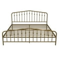 thumbnail image 5 of Novogratz Bushwick Metal Bed, King, Gold, 5 of 20