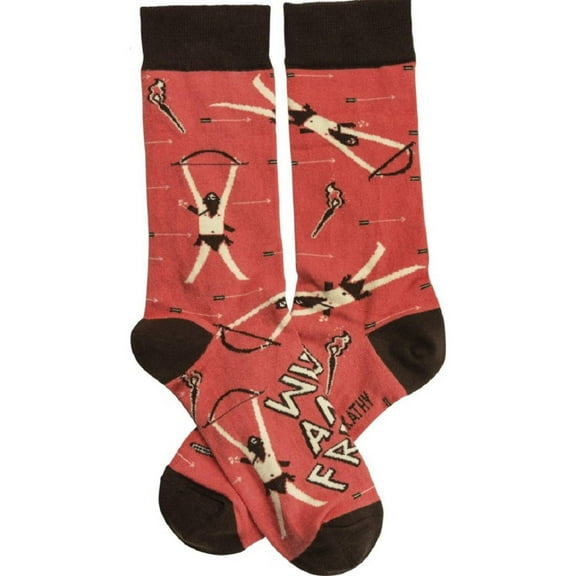 Primitives by Kathy Socks Wild & Free Unisex Adult - Archer and Arrows