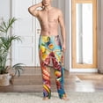 thumbnail image 2 of Disketp Surreal Seafood Extravaganza Men's Pajama Pants - Ultra Soft Fleece Sleep and Lounge Pants (Size: S-XXL)-XX-Large, 2 of 6