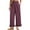Purple, variant on Kixjoy Women's Pants Casual Wide Leg Elastic Waist Sweatpant Fashion Soild Loose Fit Pant Petite Lightweight Workout Pants for Women with Pockets, Light Blue 2XL