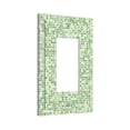 thumbnail image 2 of ZICANCN Outlet Covers Wall Plate, Abstract Geometric Squares Texture Light Switch Cover Decorative, Duplex Toggle Combo 1-Gang, 2 of 9