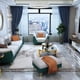 thumbnail image 5 of Light Luxury Sponge Sofa For Living Room Home Furniture Sets Luxury Simplicity French Designer Sectional Leather Sofa Armchair My Lux Decor Round, 5 of 11