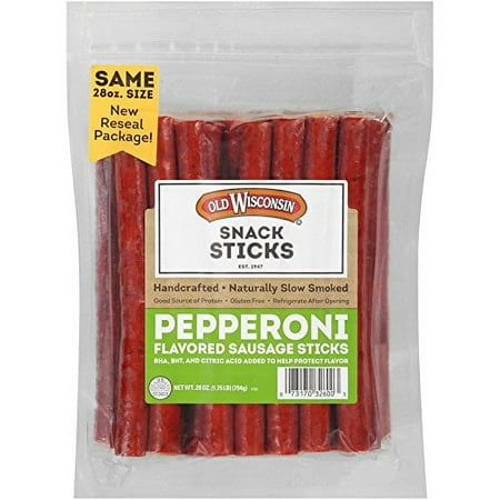 Old Wisconsin Pepperoni Snack Sticks, 28oz