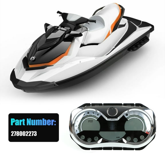 Woudy LCD Digital Jet Ski Speedometer for 2006-2011 Sea-Doo GTI GTS 130 155 278002273
