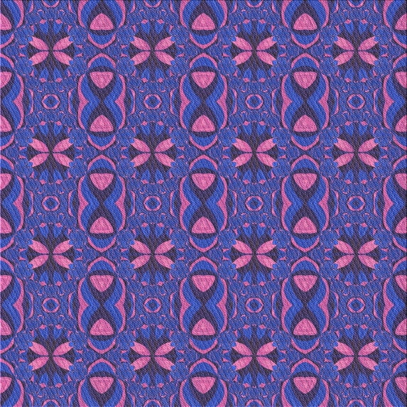 Ahgly Company Machine Washable Indoor Square Transitional Bright Grape Purple Area Rugs, 8' Square