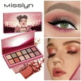 thumbnail image 2 of Misslyn 12 Color Desert Nights Eyeshadow Palette #02 RED FLAME EYES with Ultra-Velvety and Silky Finishes, High-Pigment Matte Shimmer Eye Makeup Palette, 2 of 9